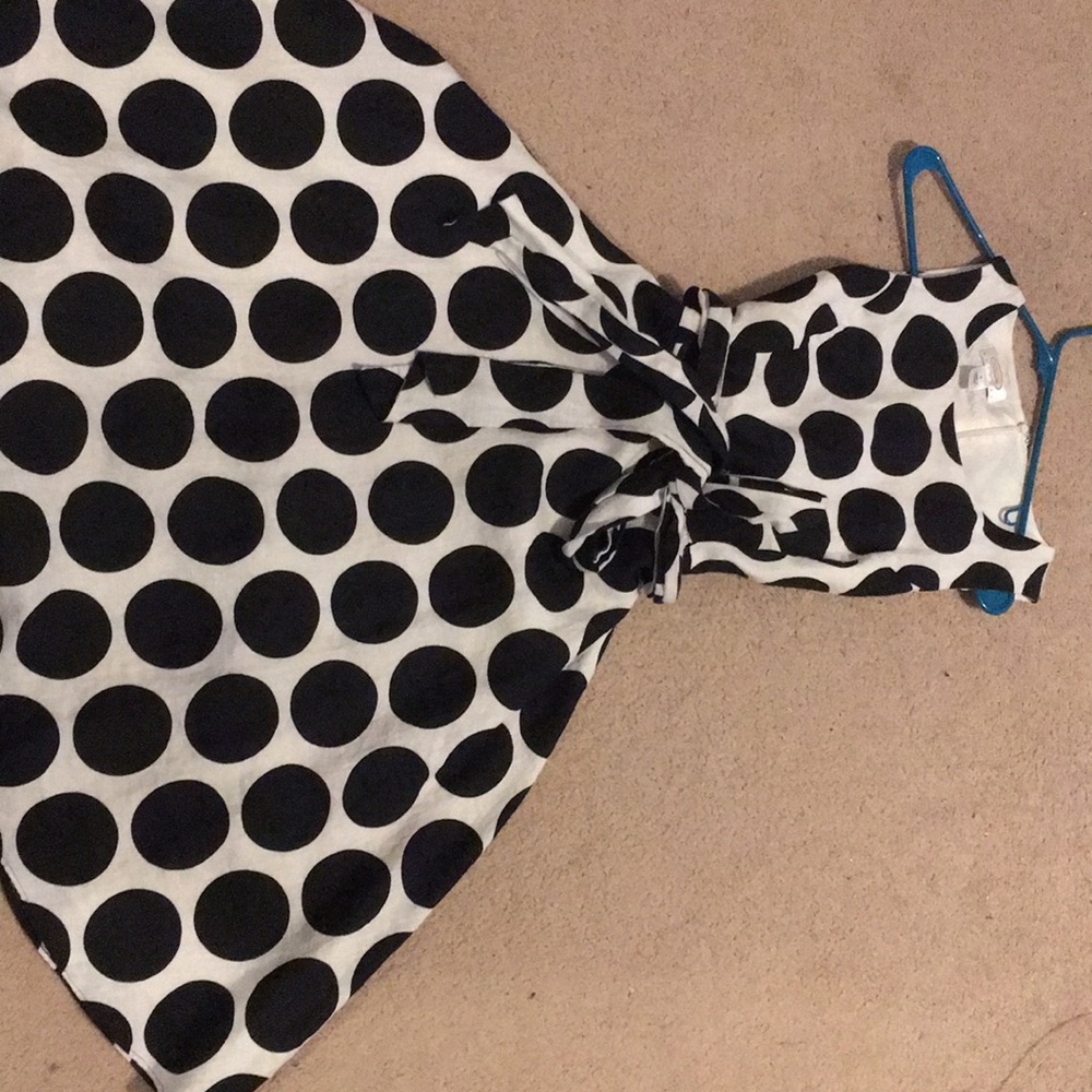 Talbots polka dot dress